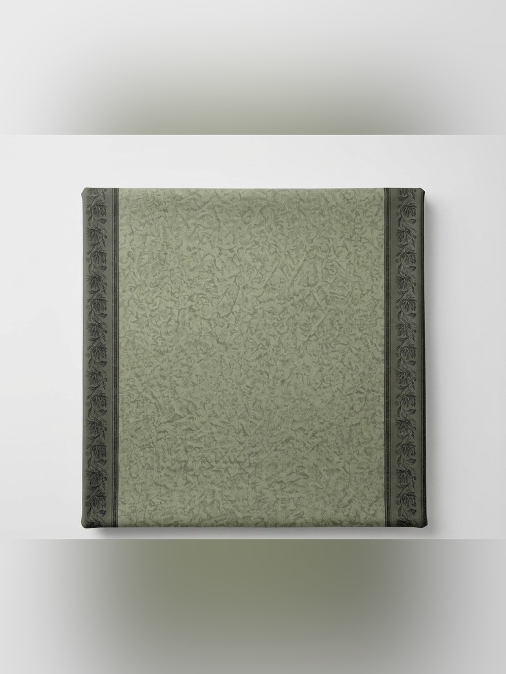 PERI Homeworks Standard 72"x72" Sage Green Damask Shower Curtain